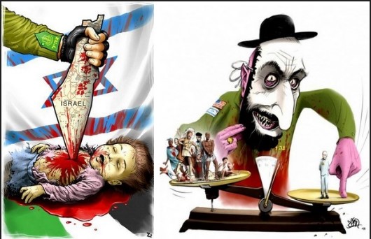 israel-zionist-massacring-palestinians